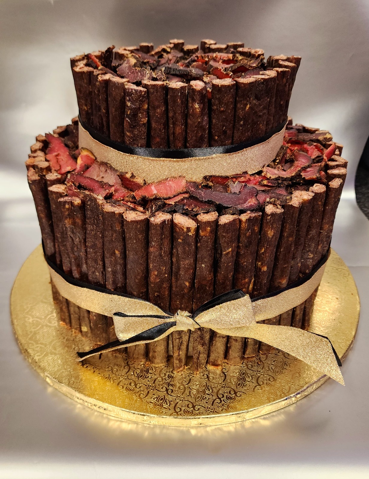 Double Layer Biltong Cake